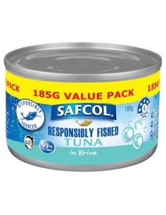 Safcol Tuna In Brine 185g x 1
